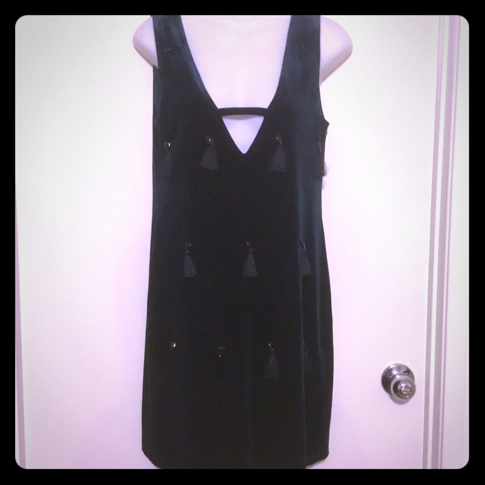 COPY - Dark velvet tank top dress
